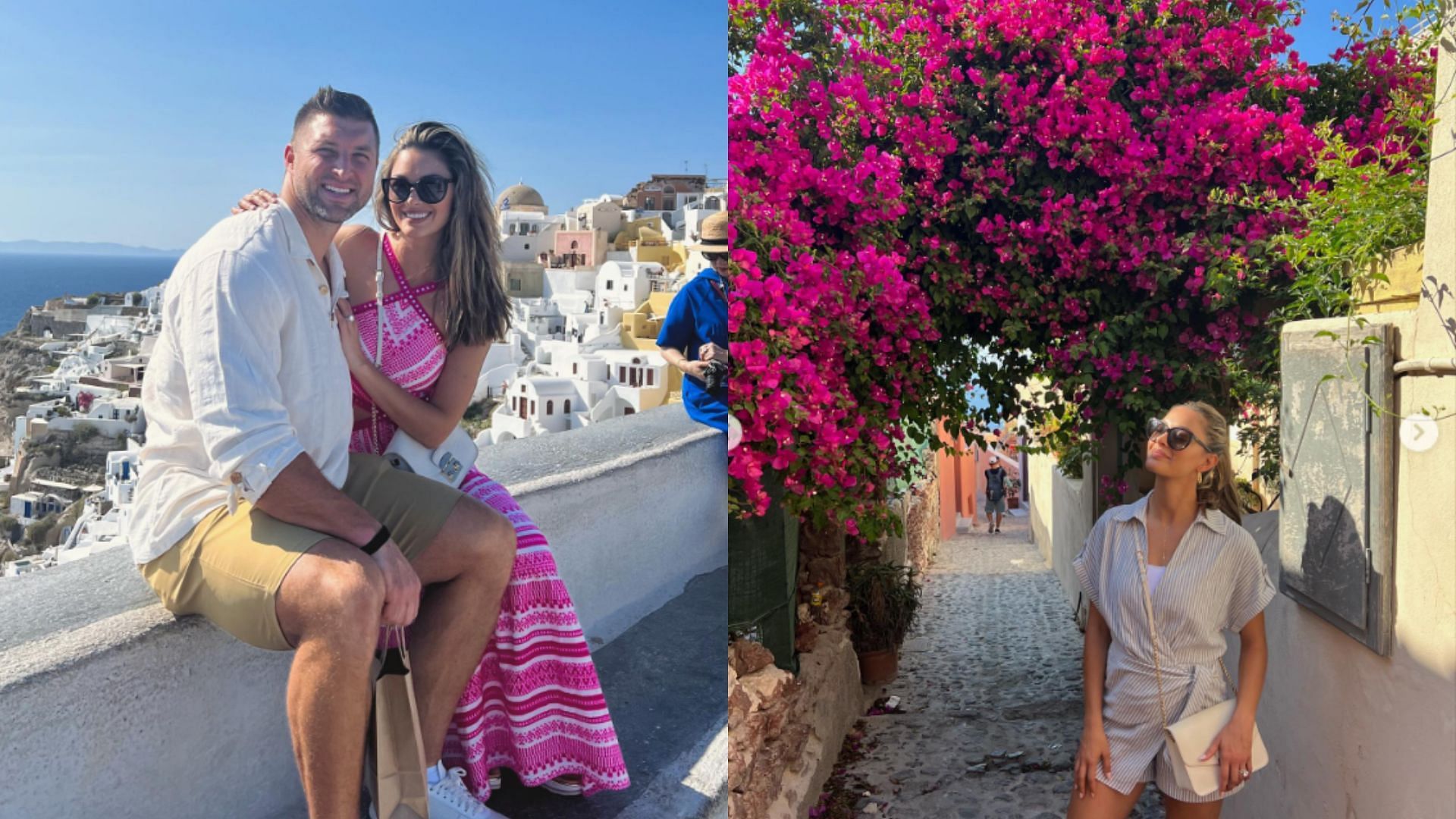 Tim Tebow and wife found their perfect holiday spot. 