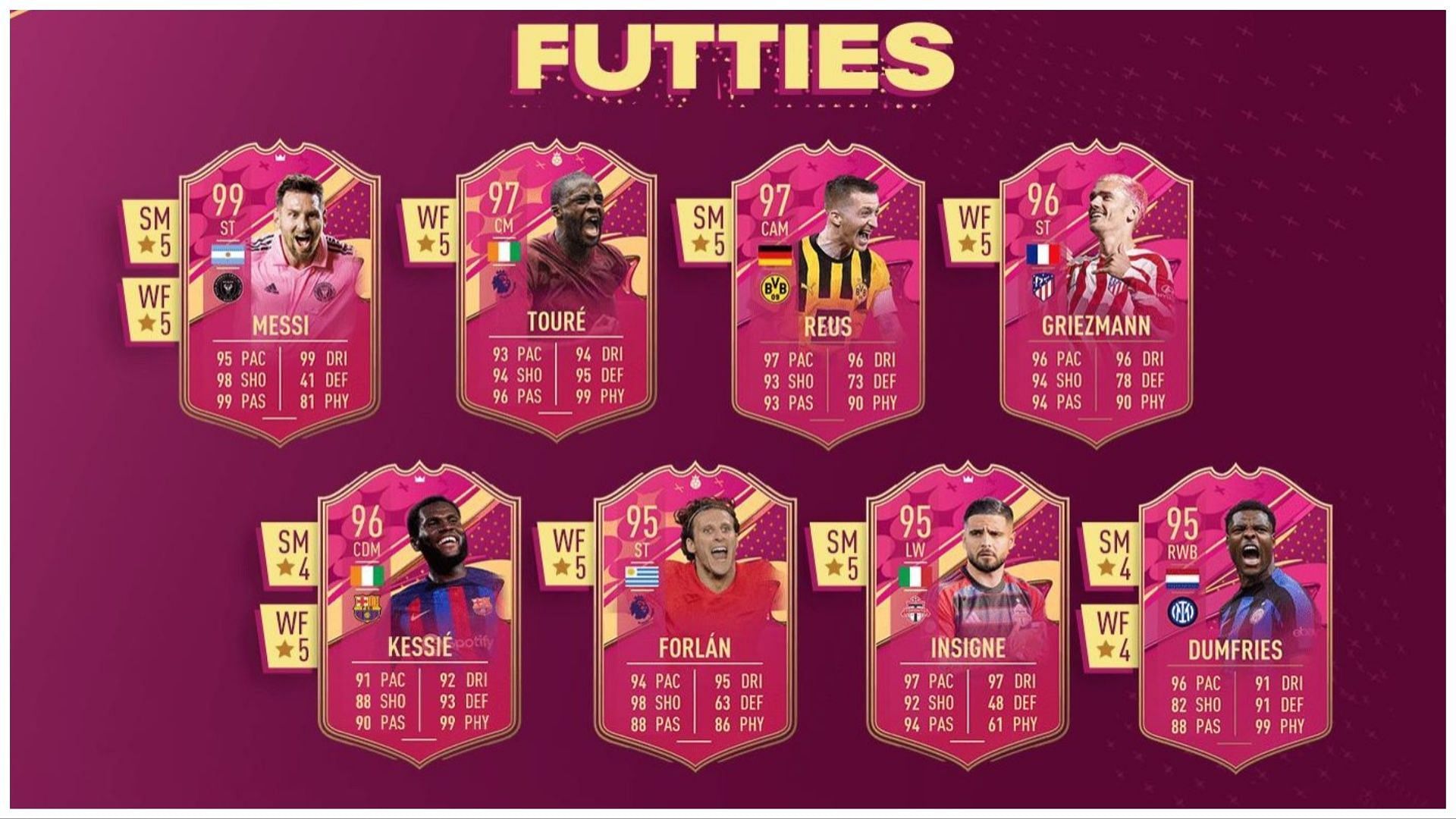 FIFA 23: FUT Heroes ratings revealed