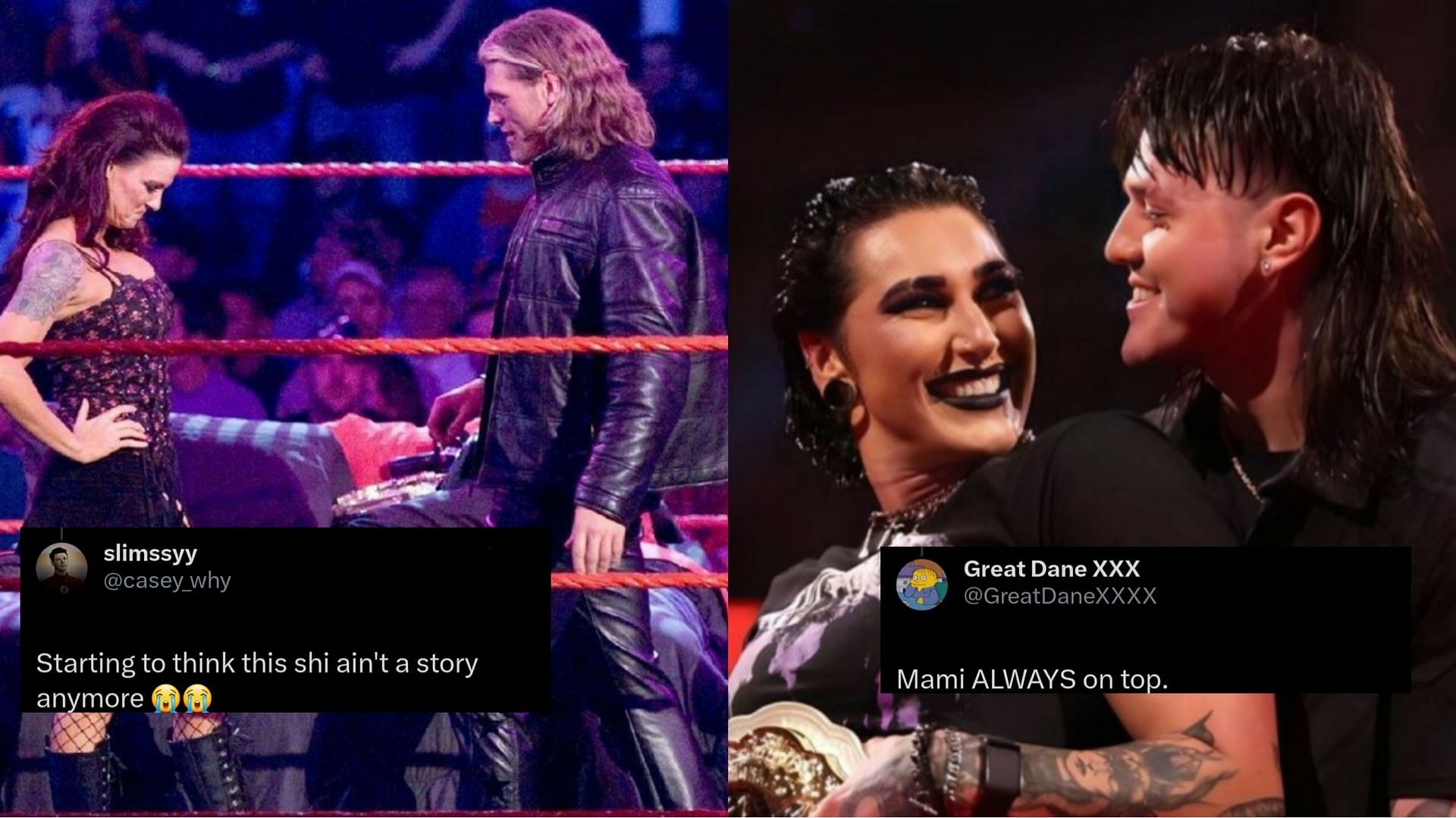 Lita and Edge had a live s*x celebration in WWE!