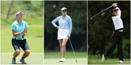 Brooke Henderson, Rose Zhang, Lydia Ko (via Getty Images)