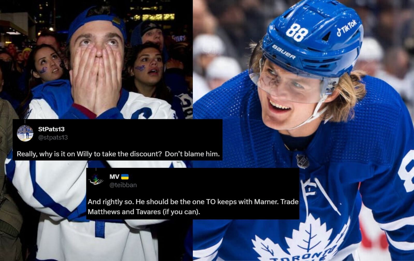 Leafs fans defend William Nylander amidst reports of forward refusing to take a cut