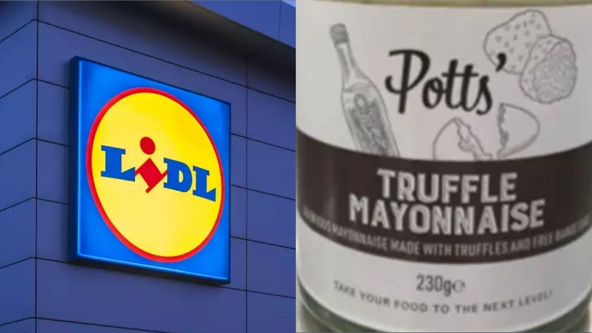 The recalled Potts&rsquo; Truffle Mayonnaise products sold at Lidl stores may be contaminated with Listeria monocytogenes (Image via Typhoonski / Getty Images / FSA)