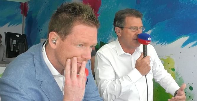 [WATCH] Eoin Morgan devastated after Alex Carey stumps Jonny Bairstow in the most unusual manner in 2nd Ashes Test