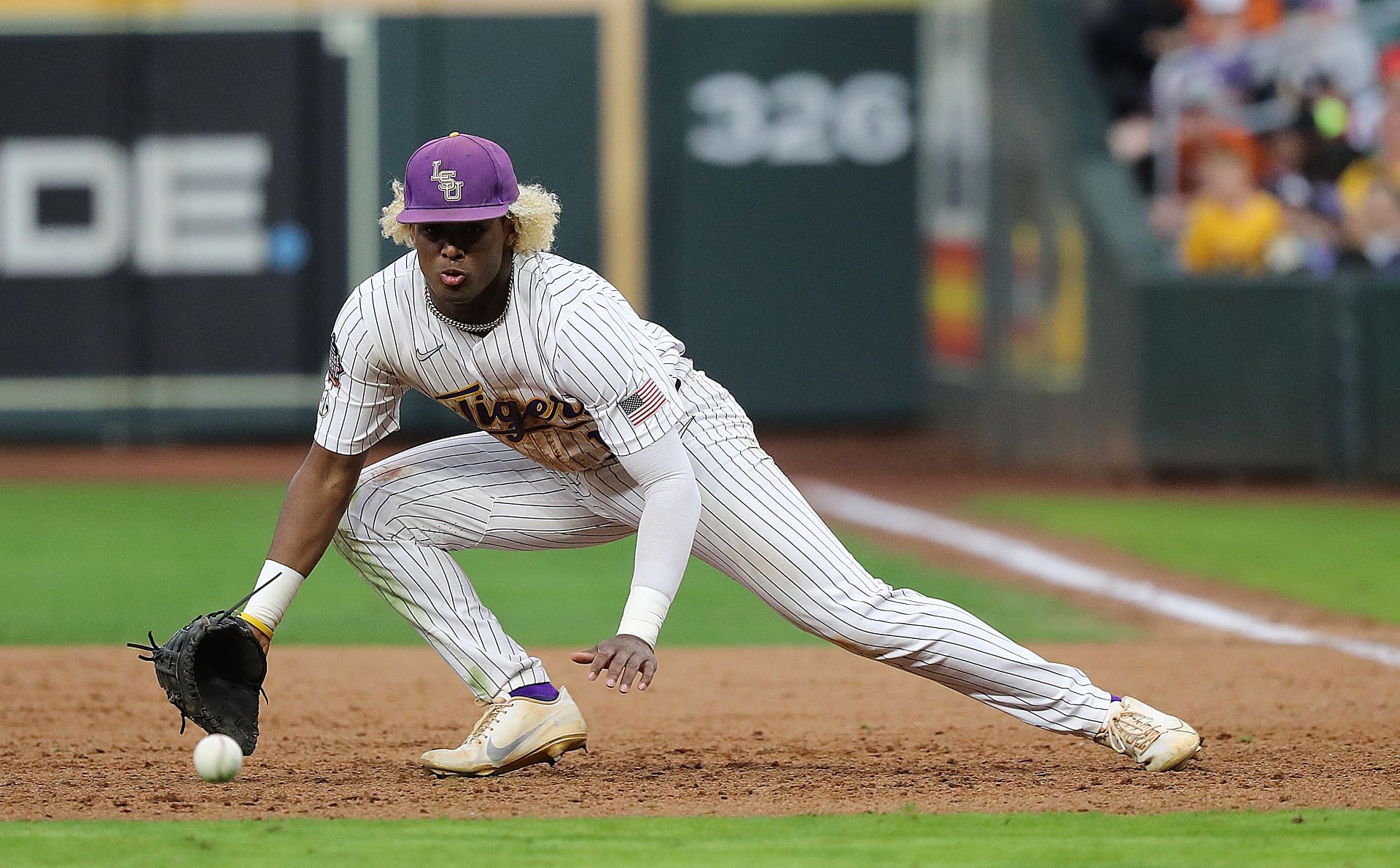 Tre&#039; Morgan was drafted from LSU baseball