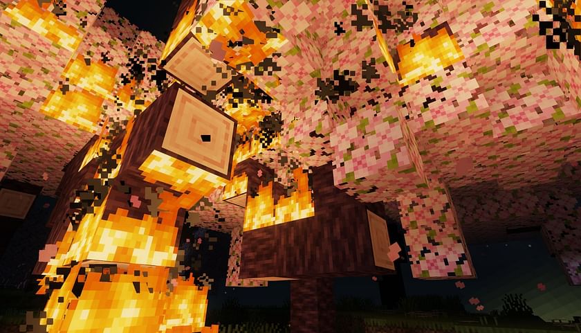 7 interesting facts about fire in Minecraft