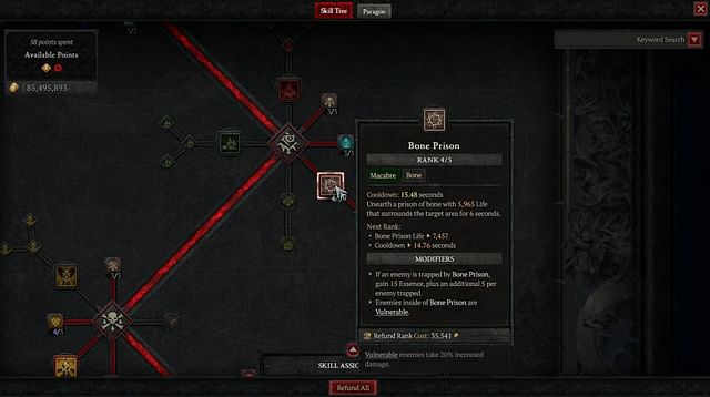 All Diablo 4 Macabre Necromancer skills