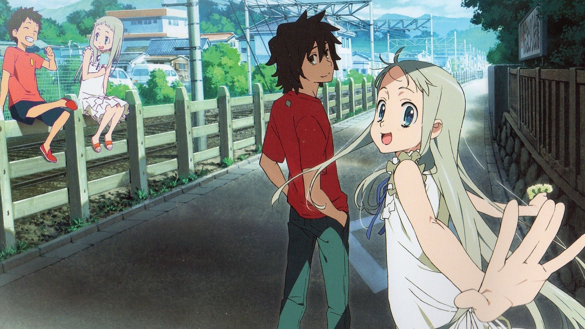 Anohana (Image via A-1 Pictures)