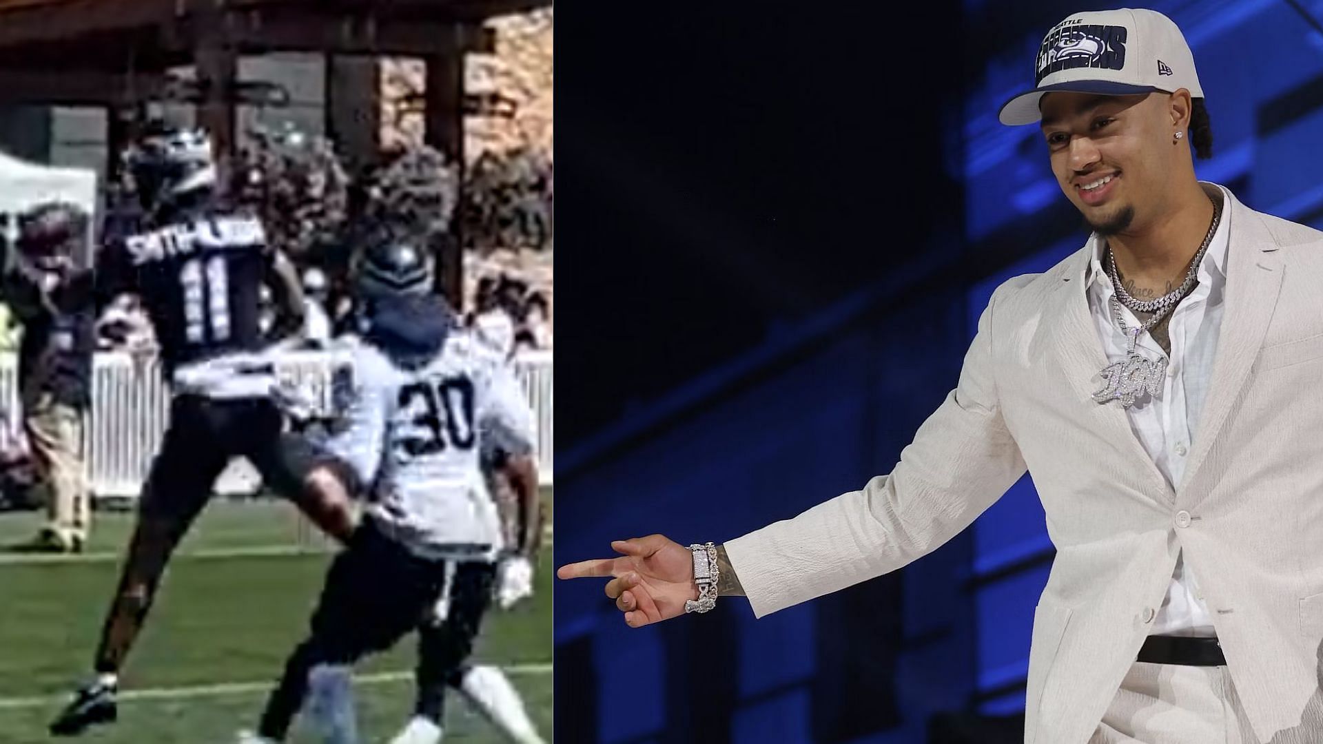 NFL Draft 2023: Watch highlights of newest Seahawks receiver Jaxon