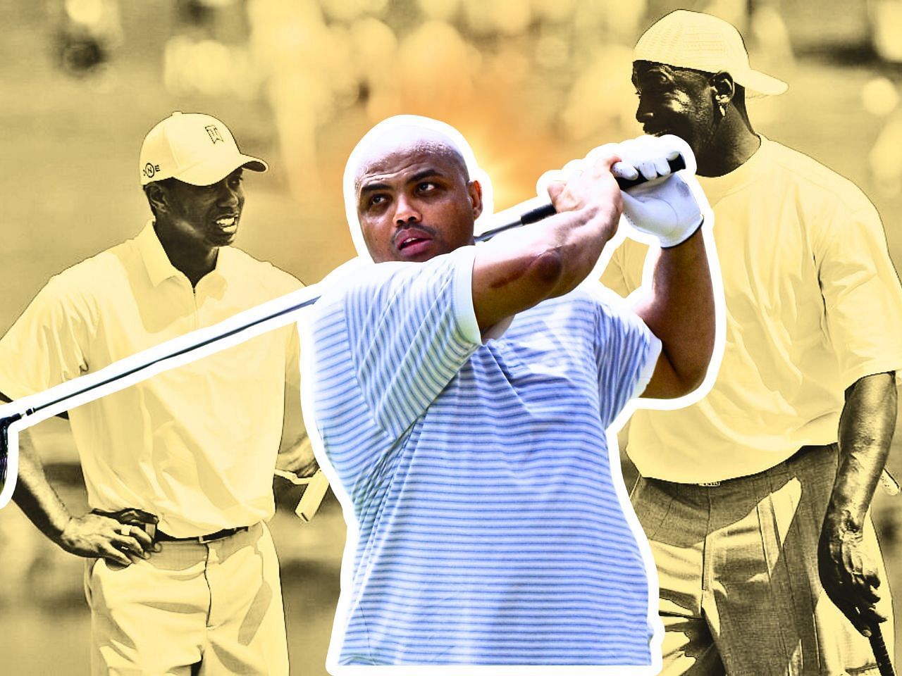 Charles Barkley, Michael Jordan, and Tiger Woods