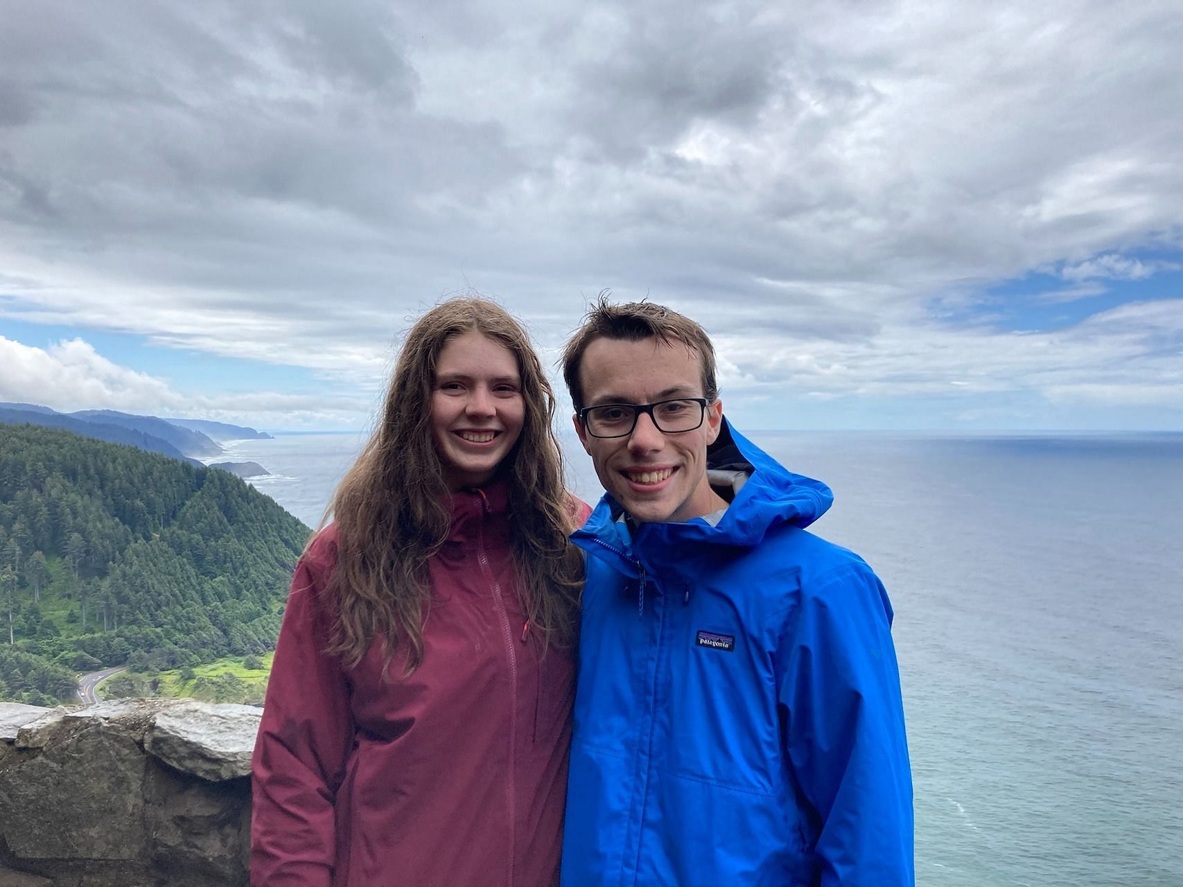 Joel had gone hiking with his girlfriend (Image via GoFundMe)