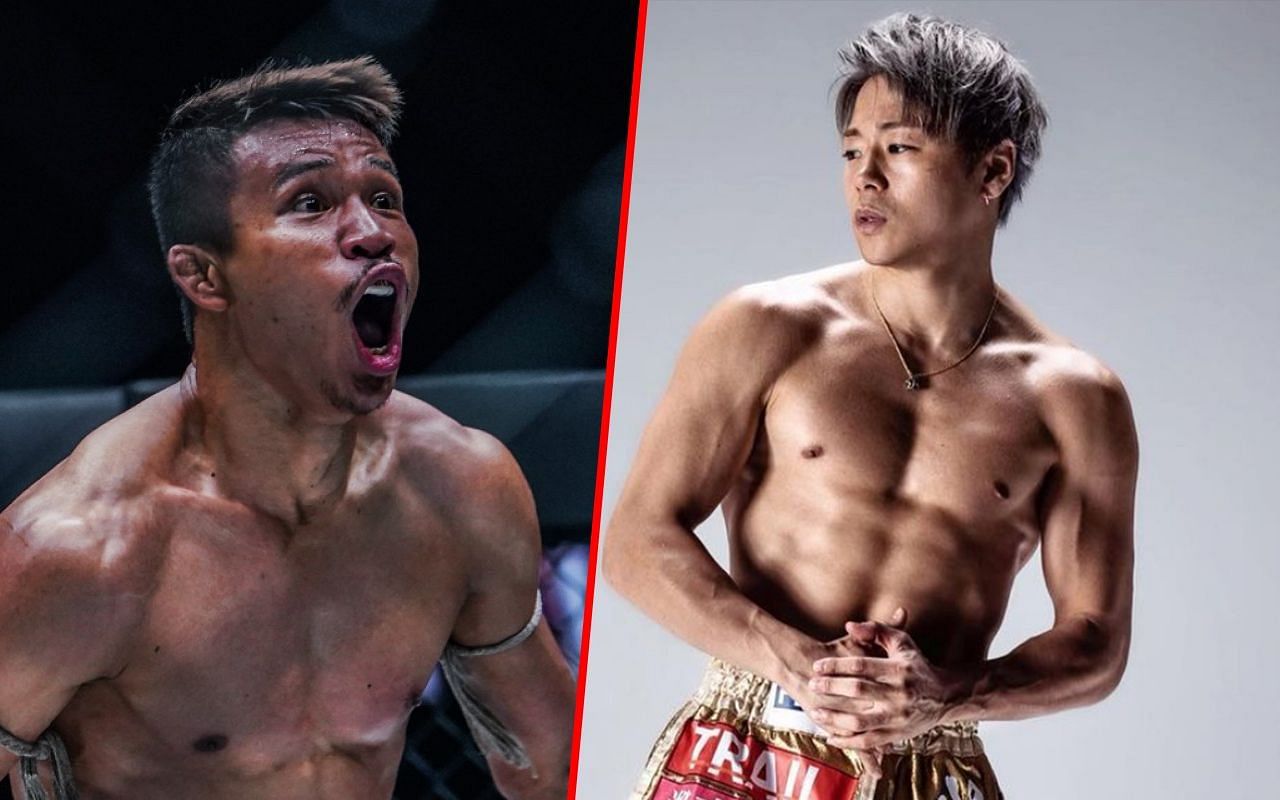 Superlek Kiatmoo9 and Takeru Segawa. [Image: ONE Championship/Various]