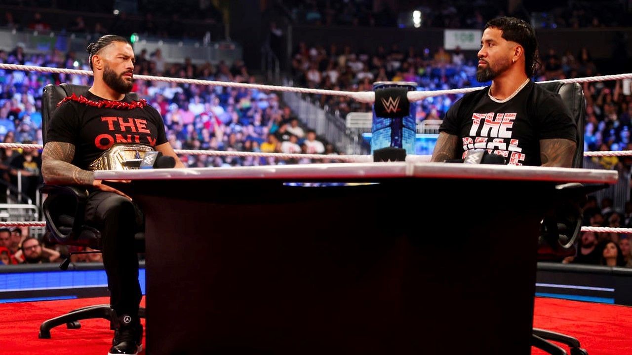 Roman Reigns and Jey Uso agreed to a Tribal Combat at SummerSlam