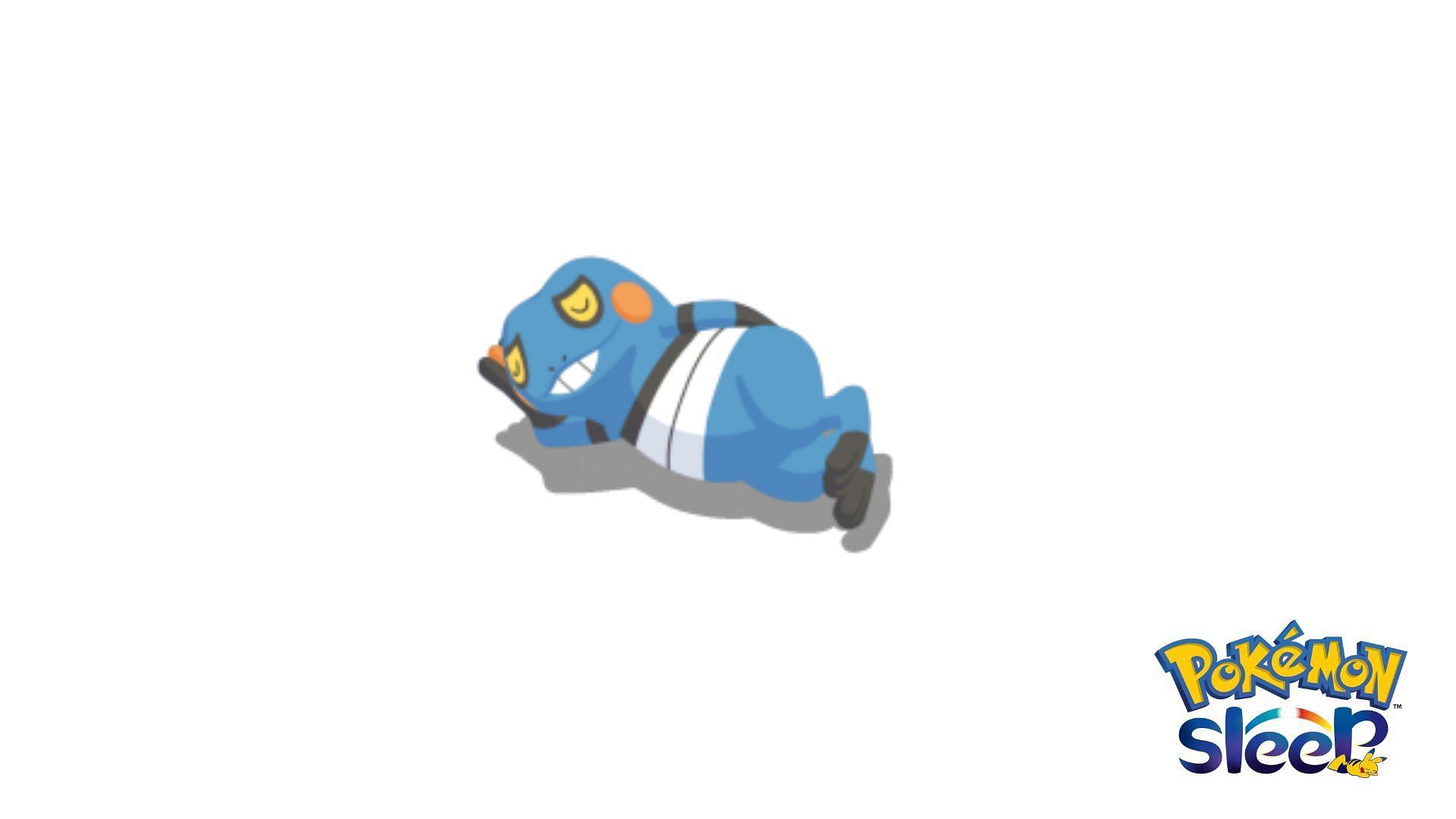 Croagunk Sleep Style (Image via SELECT BUTTON)