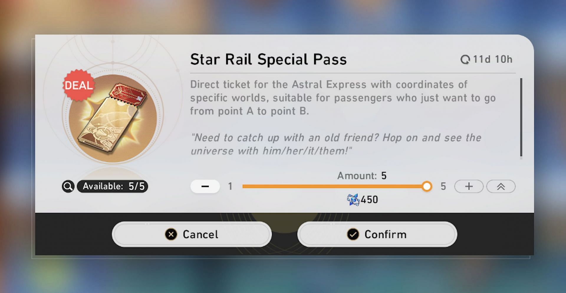 You can get Star Rail Special Passes through Embers Exchange (Image via HoYoverse)