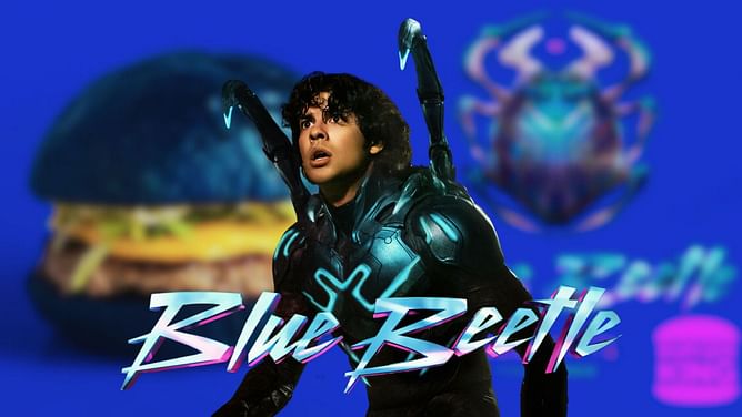 Viral Delight: Unofficial Blue Beetle burger becomes an internet sensation