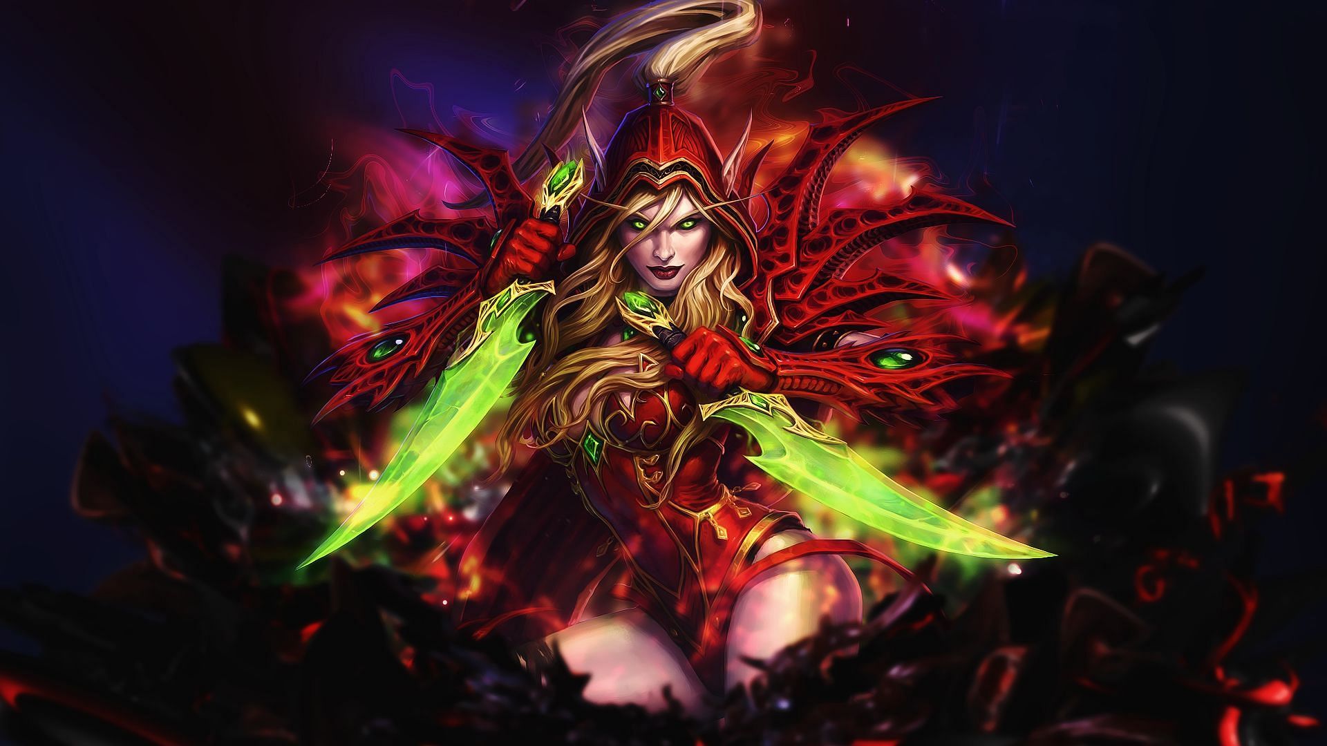 World of Warcraft - Blood Elf Rogue (Image via Blizzard)