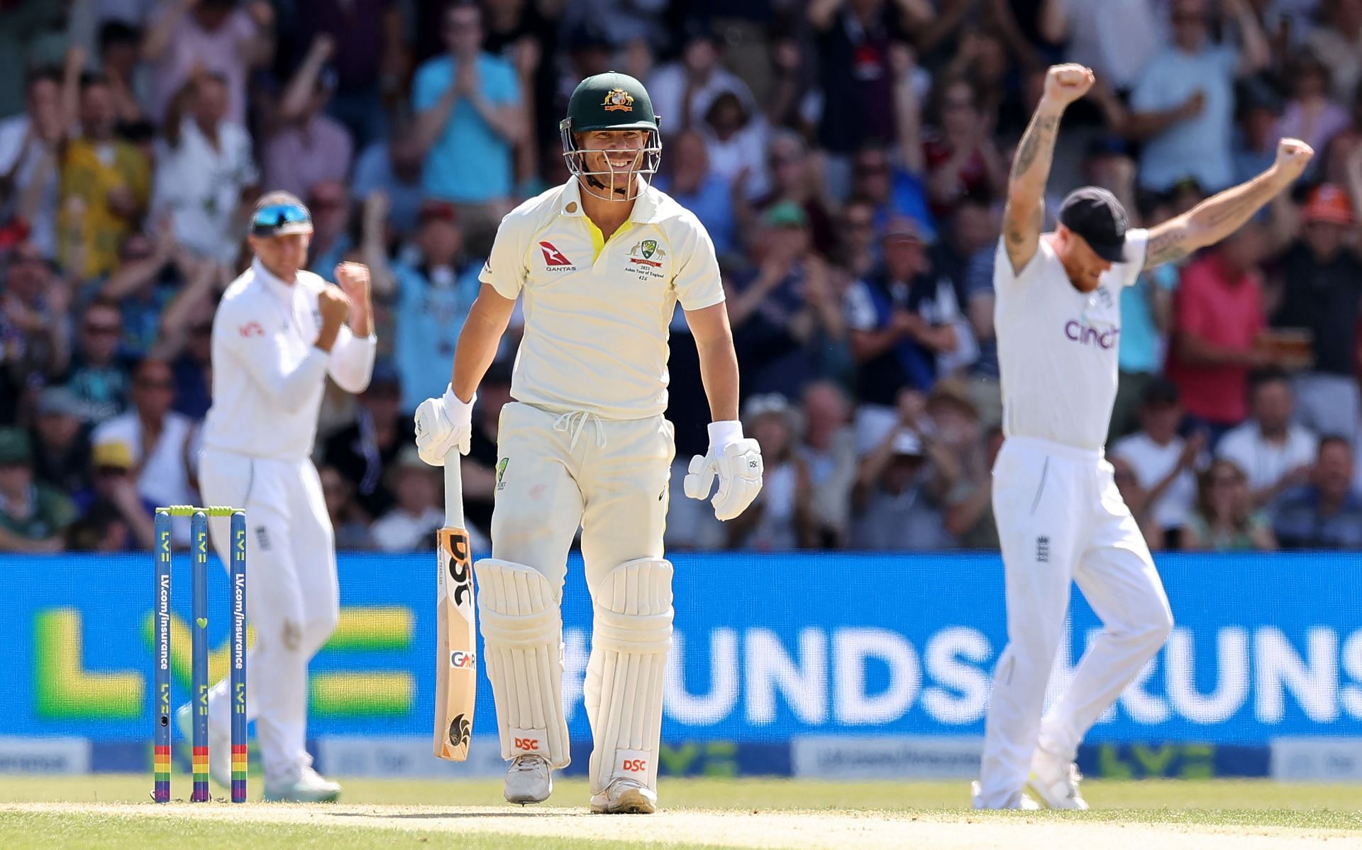 England v Australia - LV= Insurance Ashes 3rd Test Match: Day Two