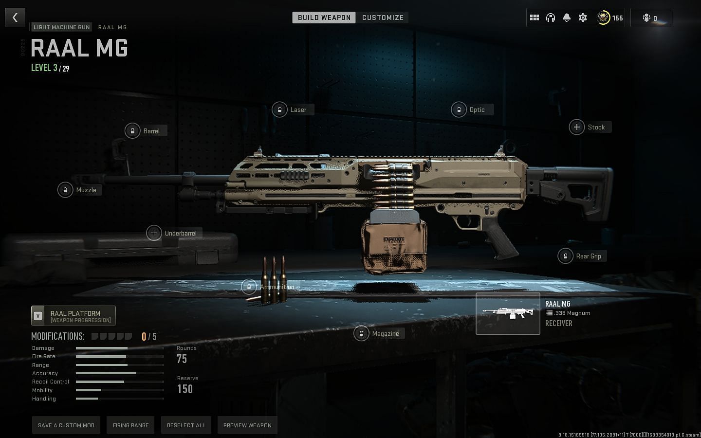 Exploring the best attachments for the RaaL MG (Image via Activision)
