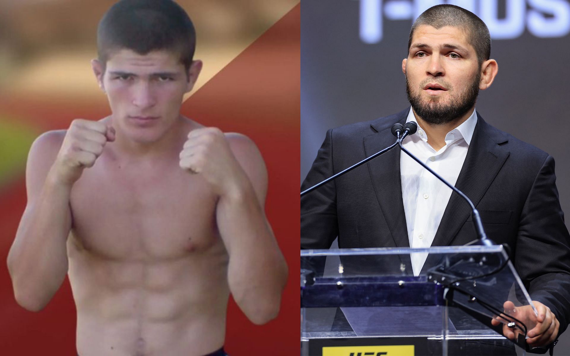 Khabib Nurmagomedov. [via Instagram and Getty Images]