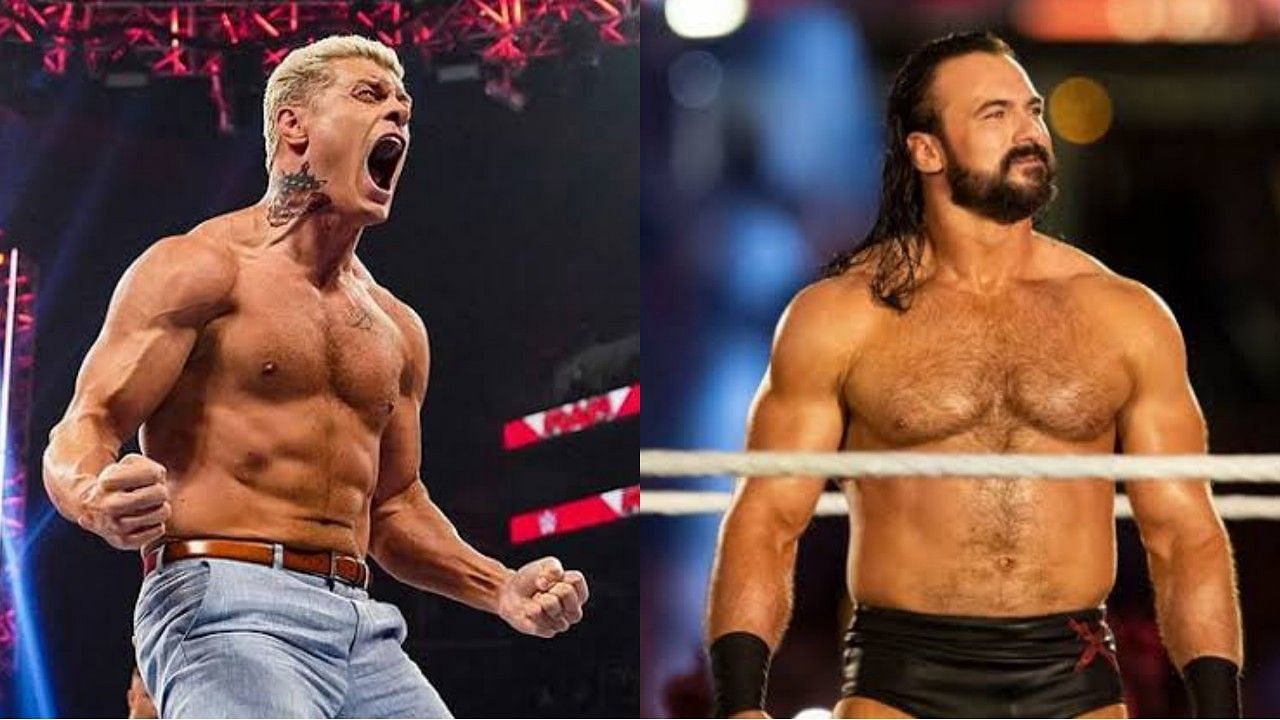 WWE सुपरस्टार्स कोडी रोड्स और ड्रू मैकइंटायर 