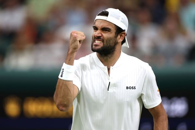 "Nice to see Matteo Berrettini getting some wins, he's back!" - Serena Williams' former coach