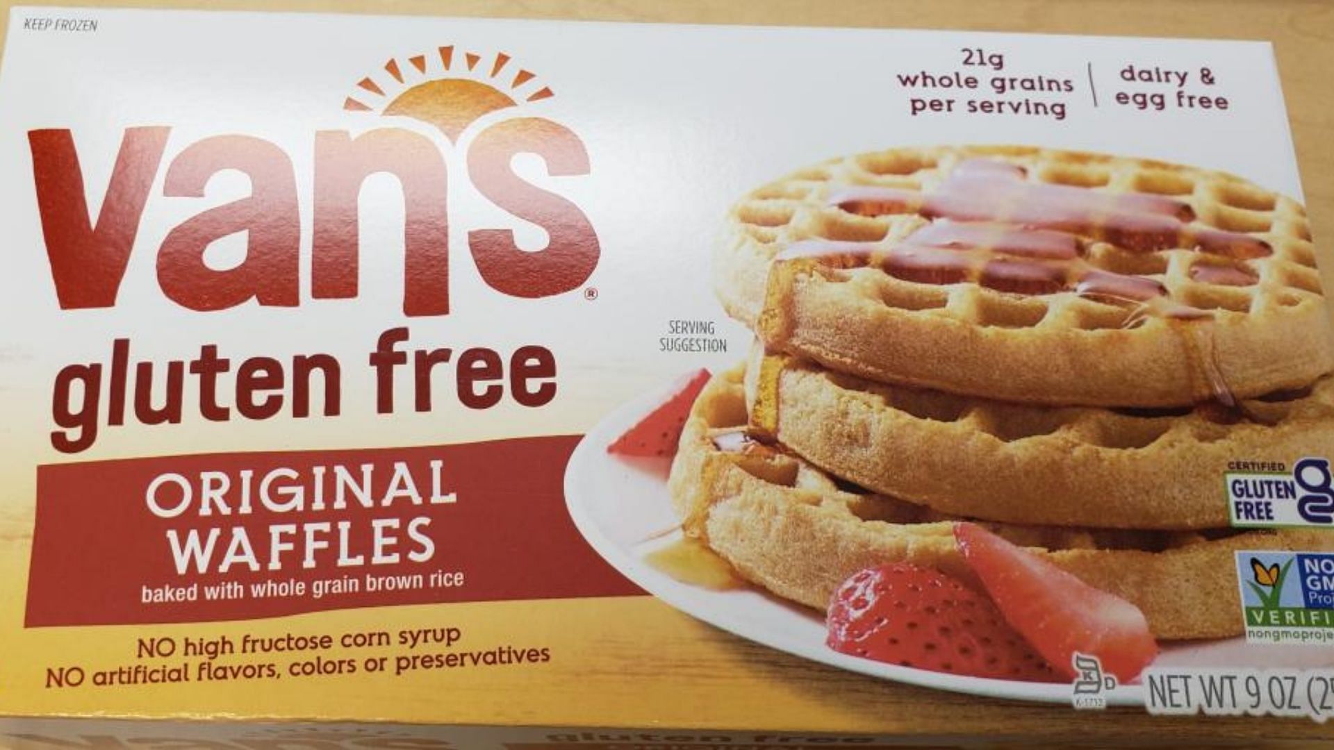 Van’s Gluten Free Original Waffles recall Reason, affected lot code