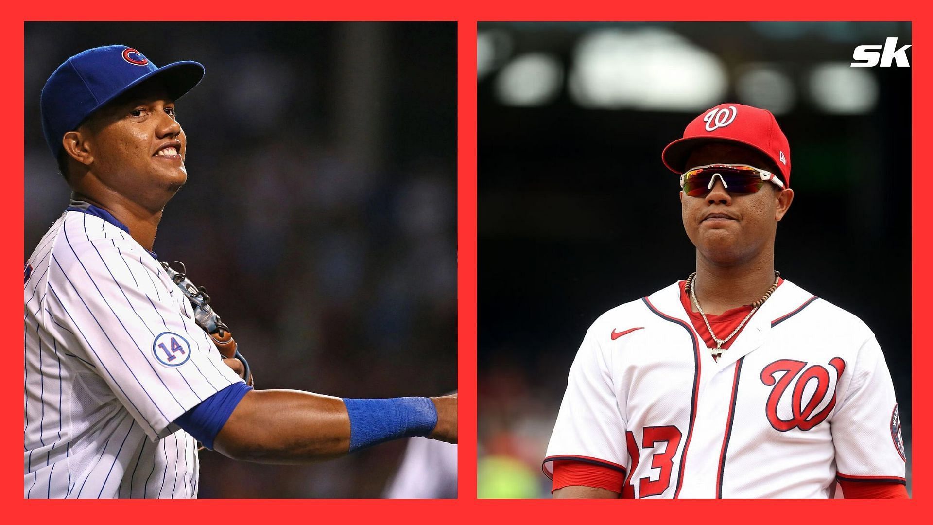 Which players played for the Cubs and Nationals?