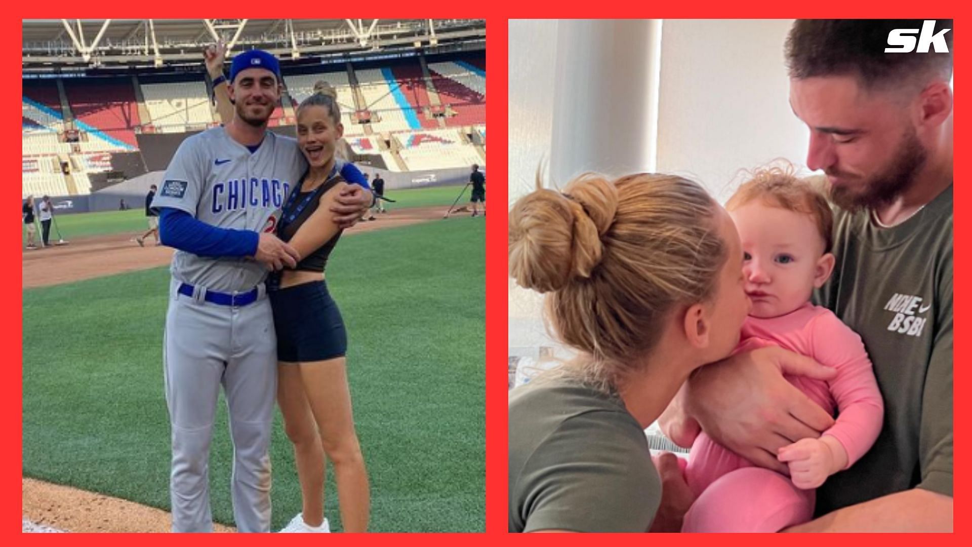 Cody Bellinger and his wife Chase
