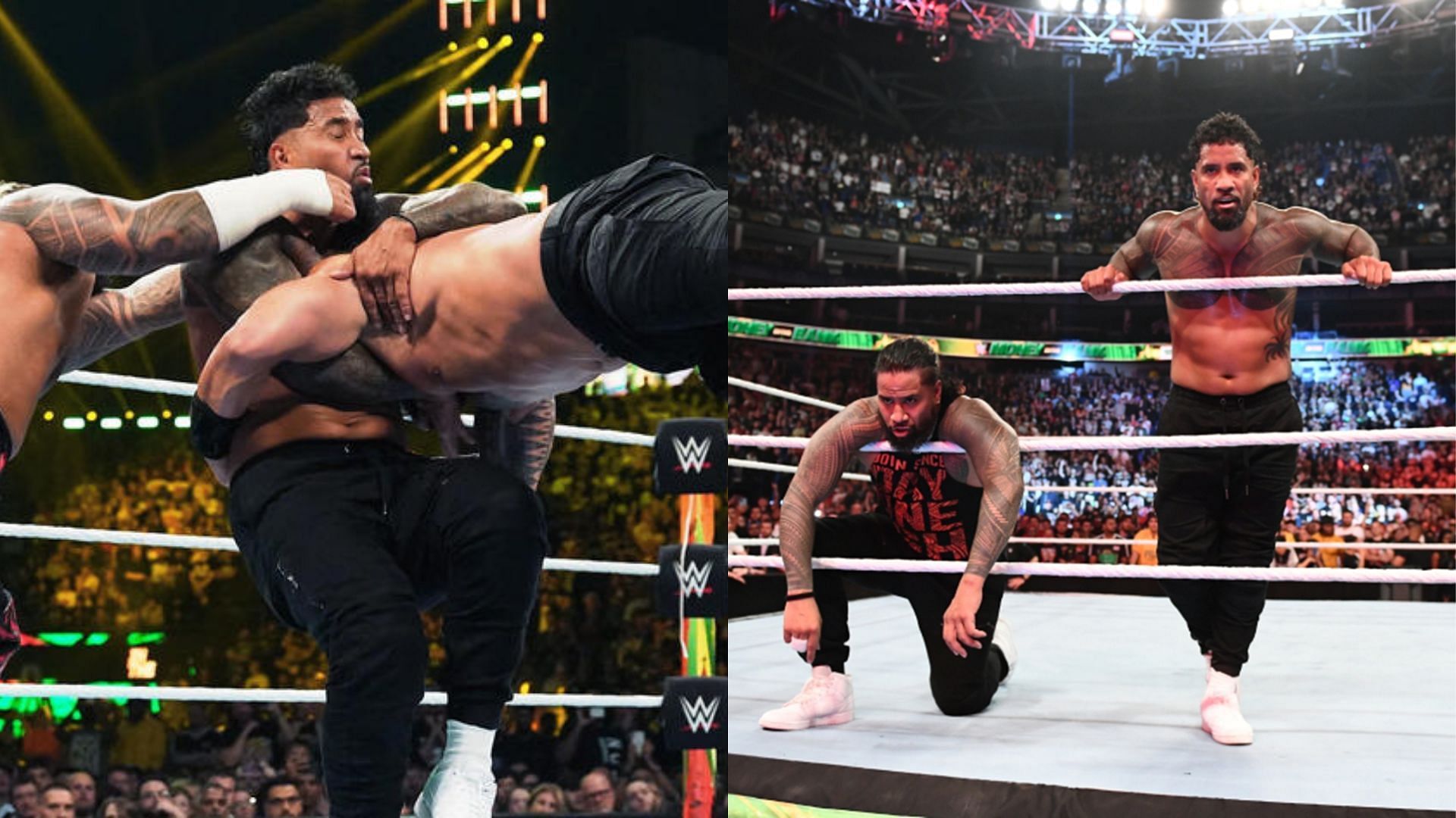 The Usos were victorious at WWE Money in the Bank