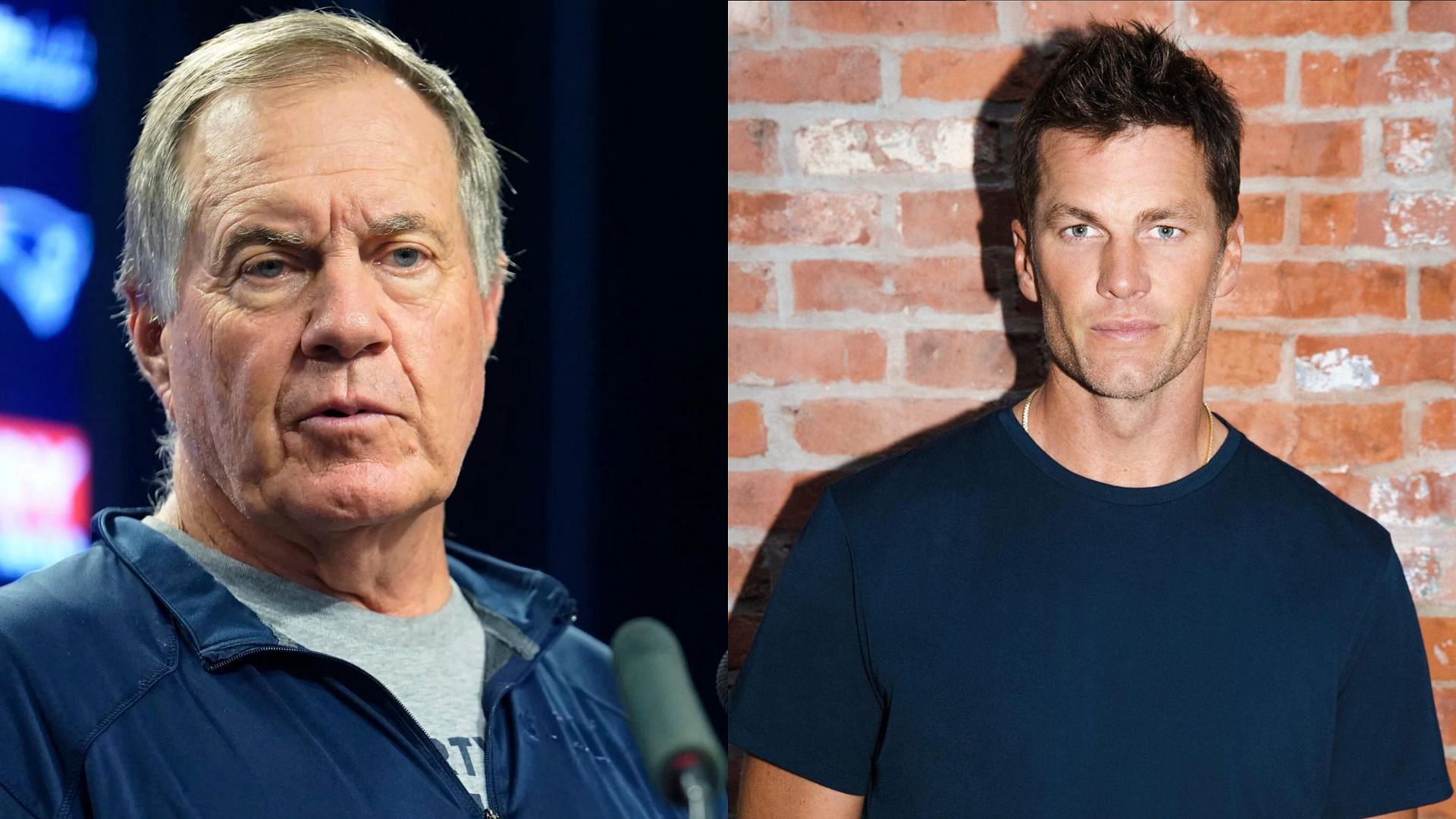 Analyst on if Bill Belichick (L) can deal with the NFL sans his former QB Tom Brady (R)