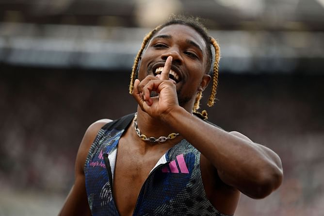 "The great thing about Noah Lyles is, he's not trying to be Usain Bolt" - Michael Johnson