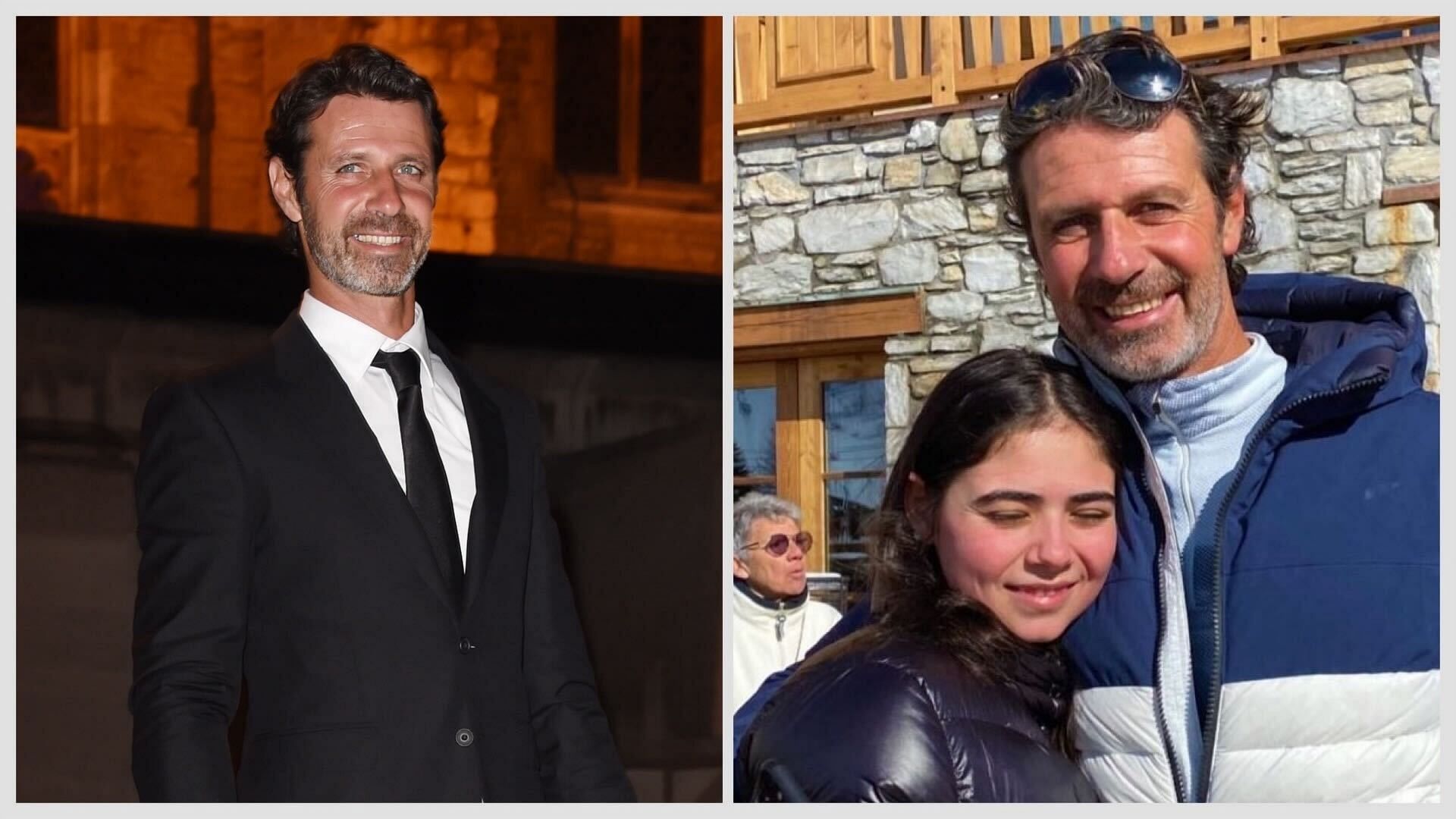 Patrick Mouratoglou and his daughter Juliette