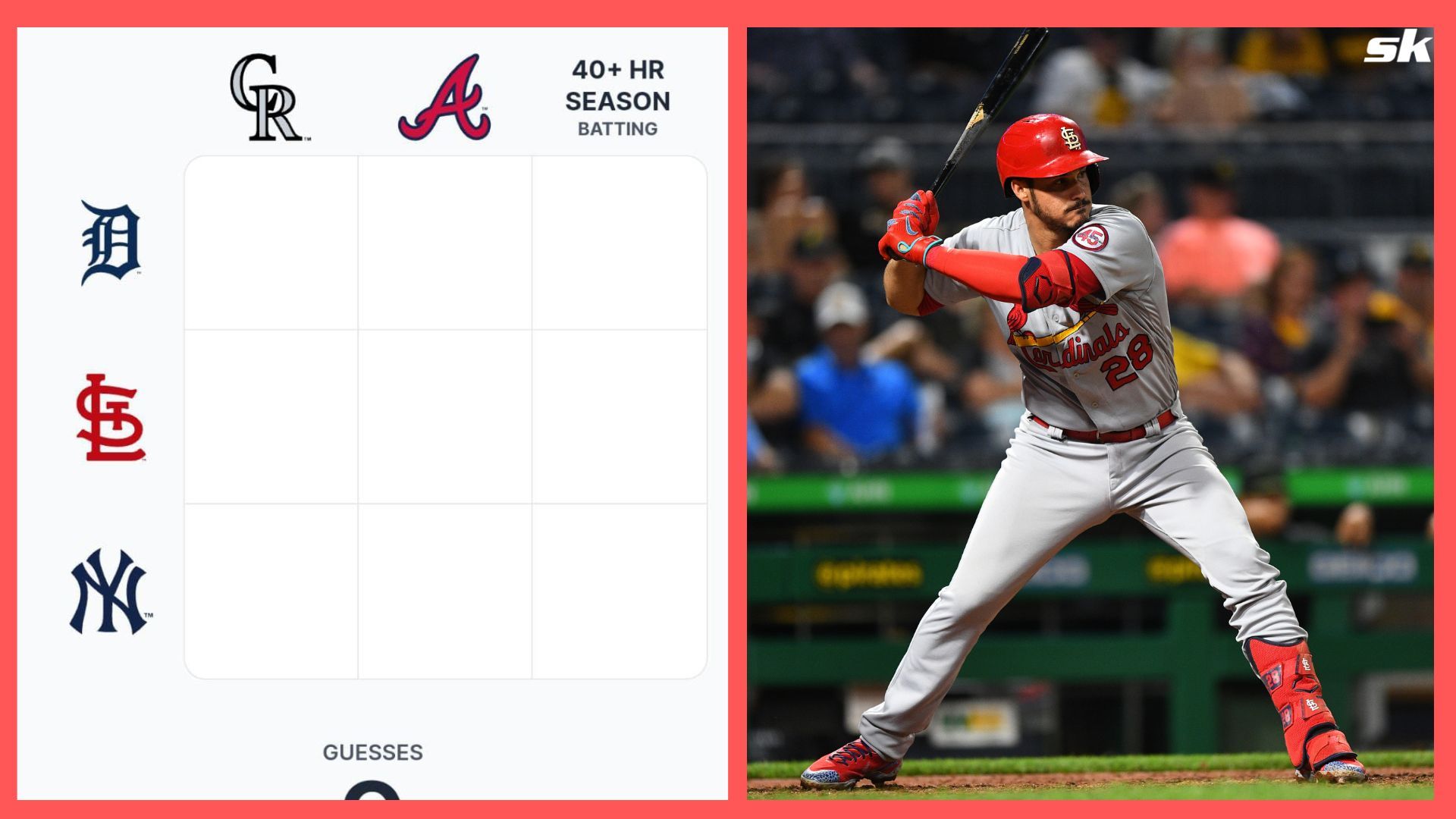 Which Arizona Diamondbacks have also played for St. Louis Cardinals?  Immaculate Grid answers for July 21