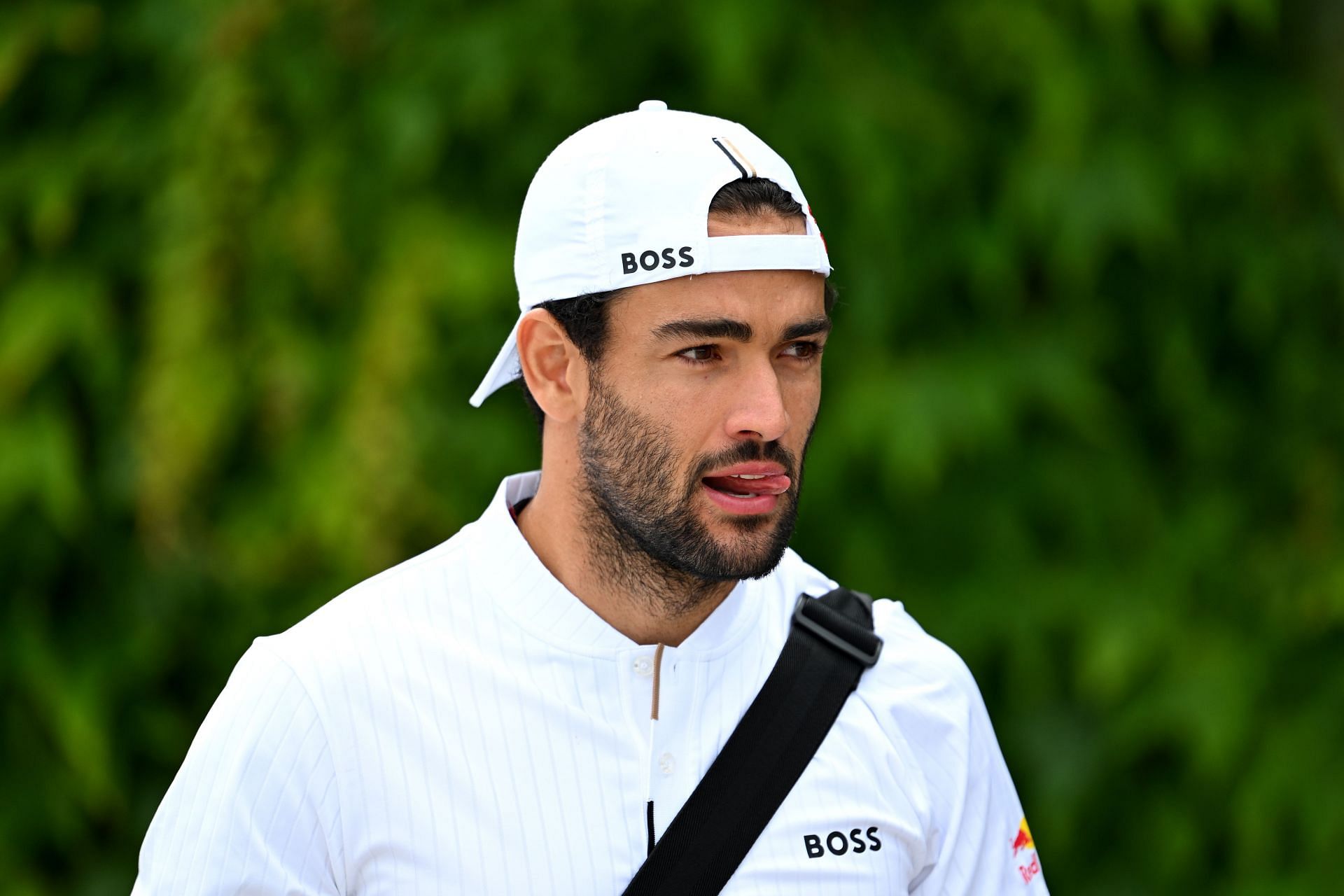 Matteo Berrettini at the 2023 Wimbledon.