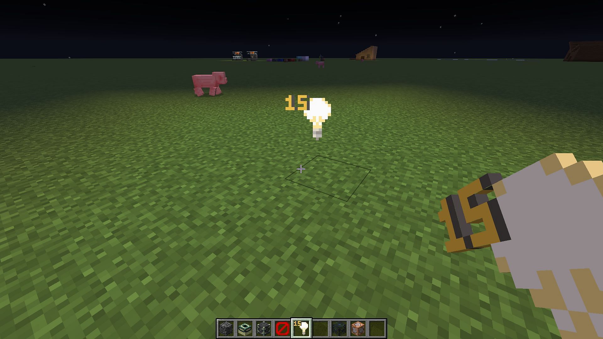 The light block is an invisible light-emitting block that is responsible for all lights in Minecraft (Image via Mojang)