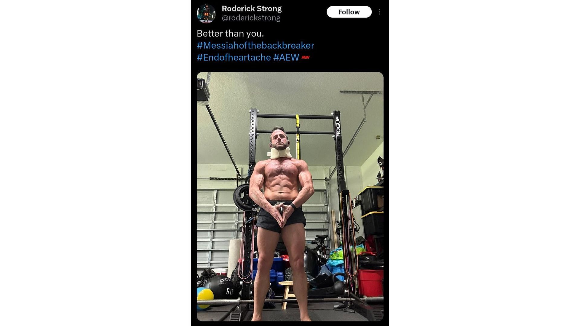 Check out Roderick Strong&#039;s latest post.