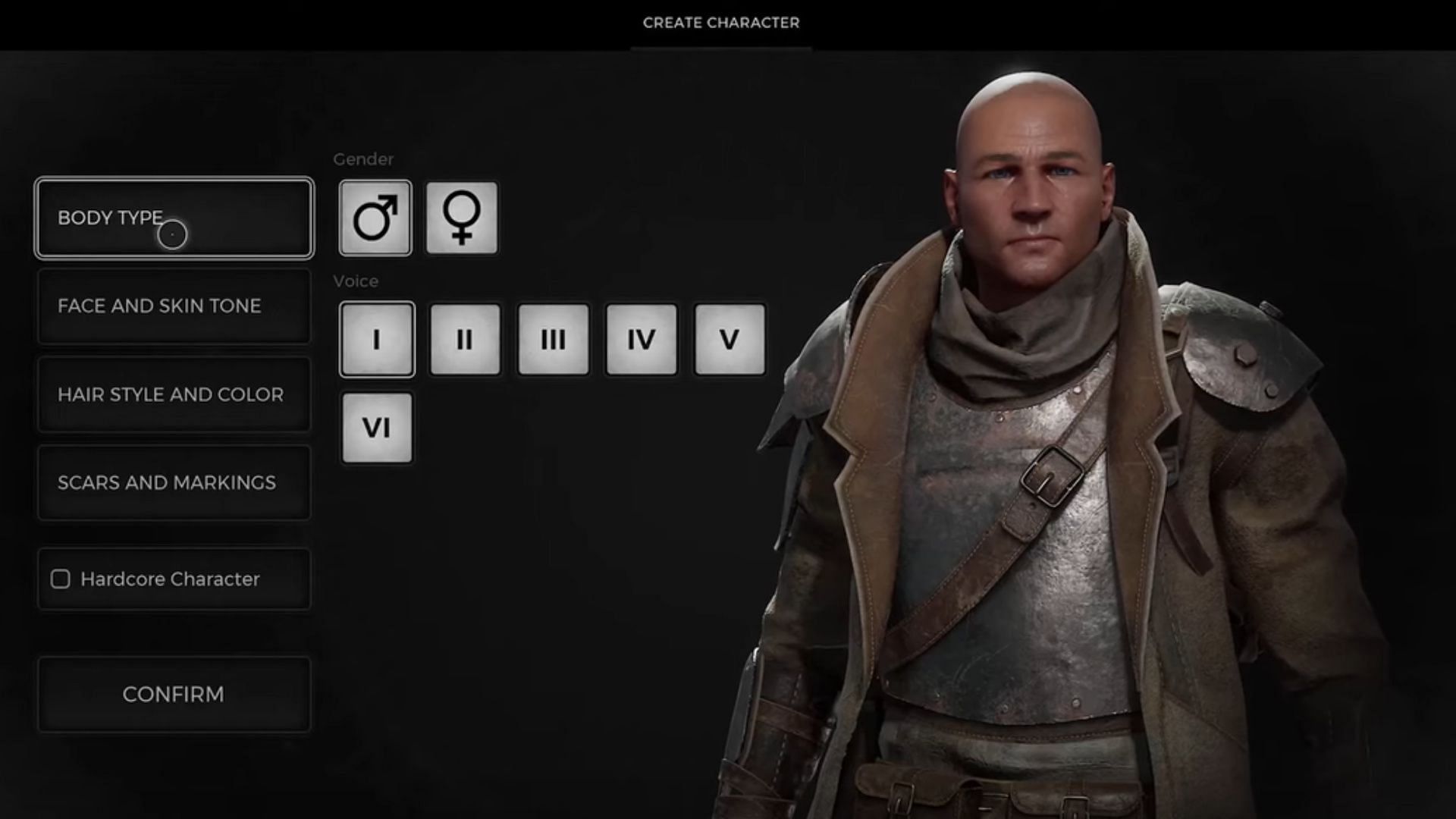 The character creation process (Image via Gearbox Software)