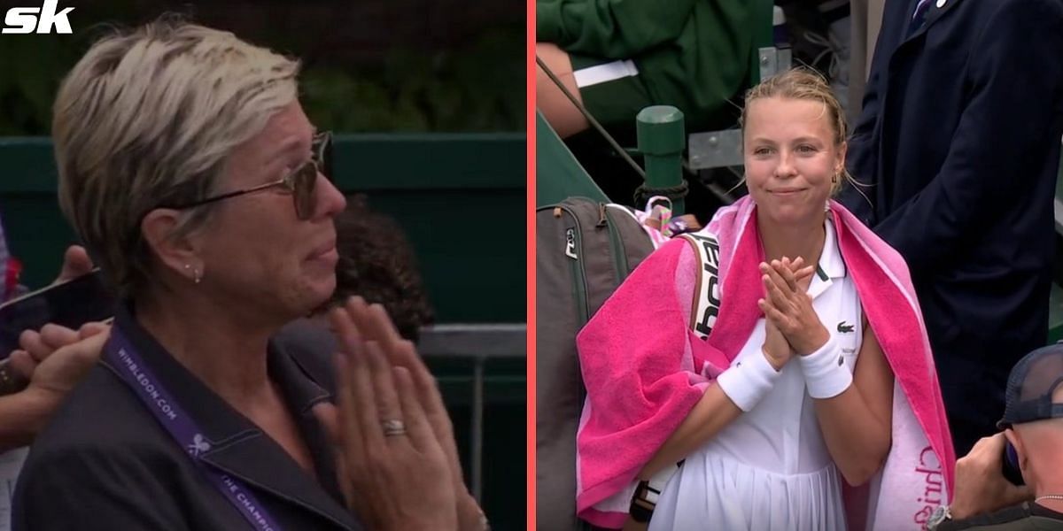 Anett Kontaveit and her mother