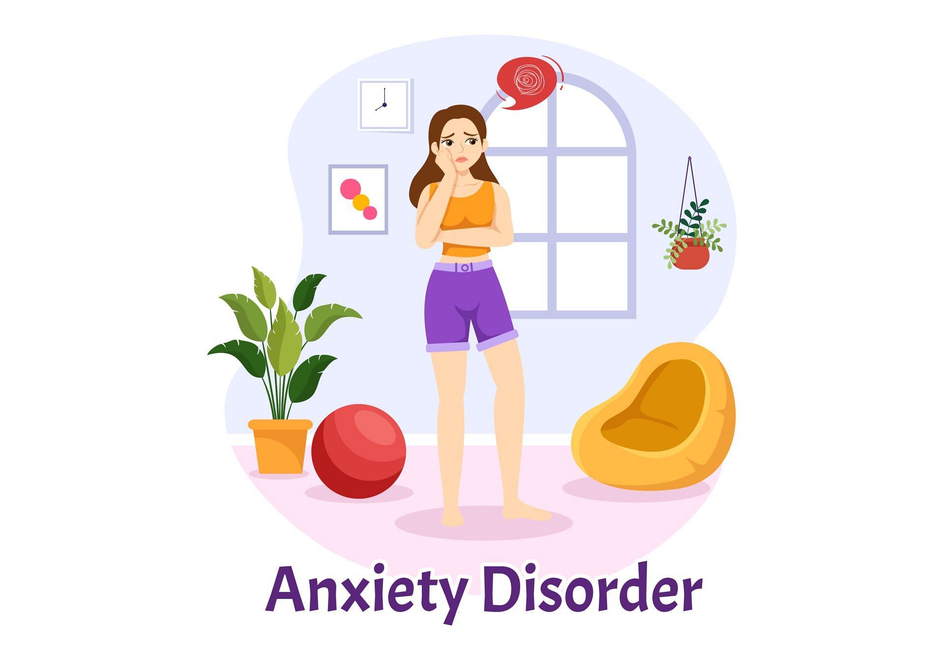 GAD is one of the most common types of anxiety disorders. (Image via vecteezy/ vecteezy)