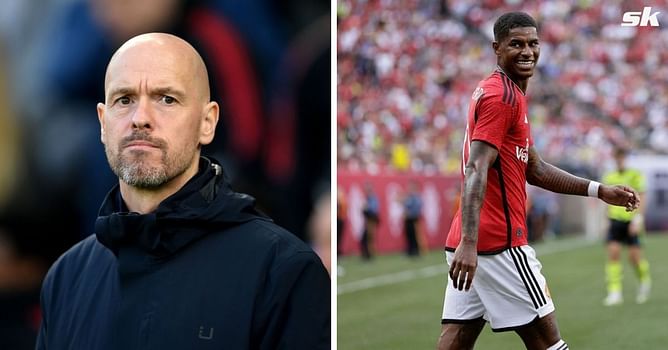 “When his attitude is right then he will do that” – Ten Hag on whether Marcus Rashford can repeat 30-goal season at Manchester United