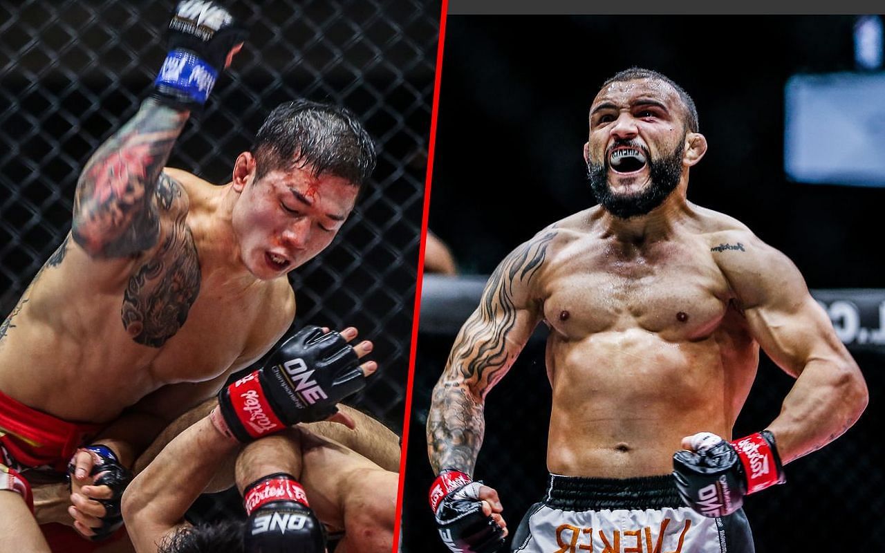 Kim Jae Woong (L) and John Lineker (R) | Image by ONE Championship