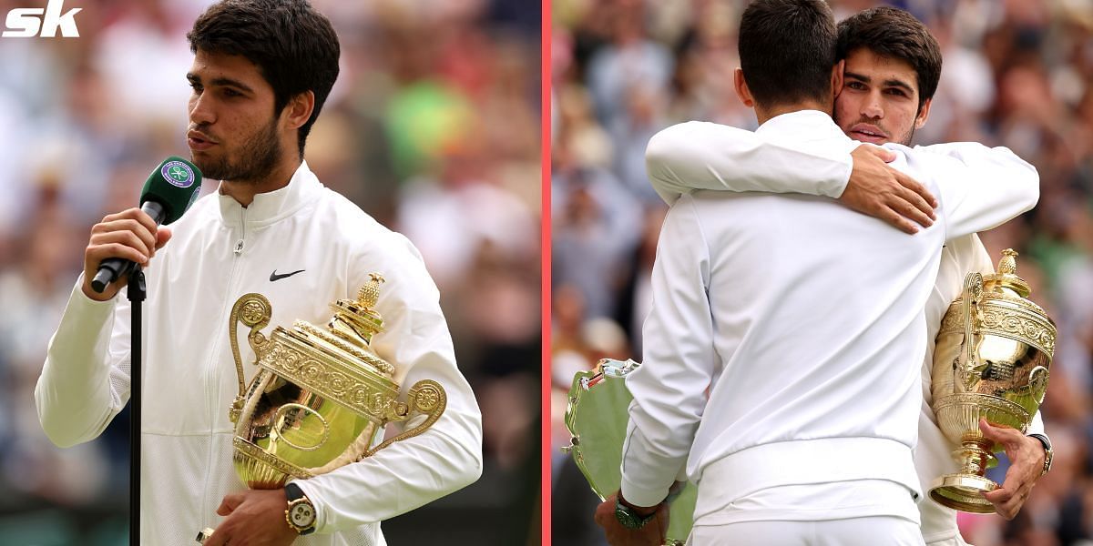 Carlos Alcaraz defeated Novak Djokovic to win the 2023 Wimbledon Championships.