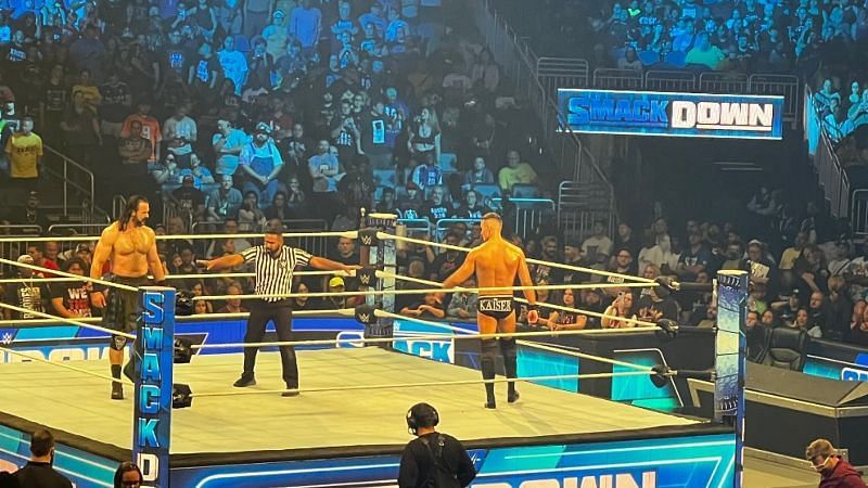 drew mcintyre match after smackdown off air