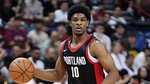 Scoot Henderson injury update - Portland Trail Blazers star to undergo an MRI hoping for no dislocation on the right shoulder
