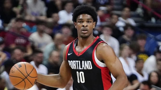Scoot Henderson injury update - Portland Trail Blazers star to undergo an MRI hoping for no dislocation on the right shoulder