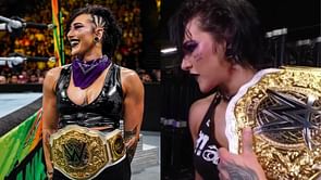 "Put some RESPECT on my dam name!" - Rhea Ripley sends a message after her title match on RAW