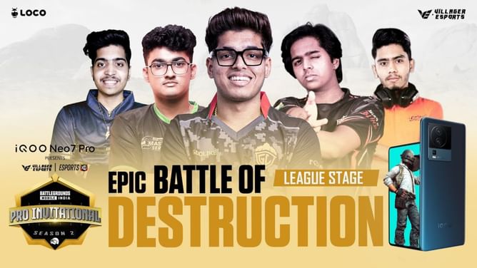 Villager BGMI Pro Invitational Season 2 League Day 2: Overall standings, top players, highlights, and more