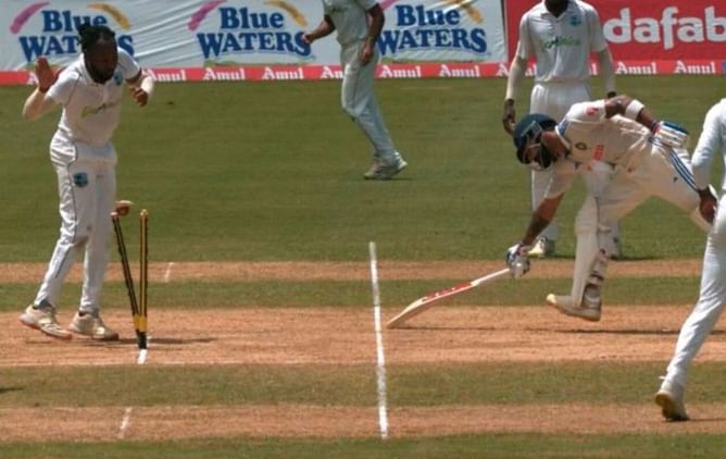 [Watch] Virat Kohli gets run out on 121 after Alzarri Joseph's direct hit in 2nd Test vs WI