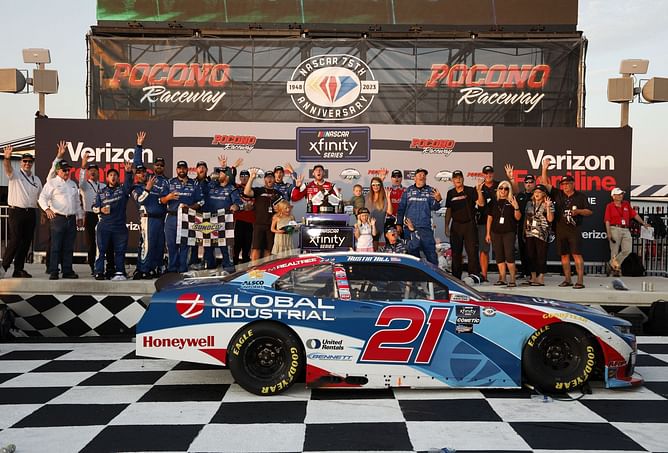 NASCAR 2023 Xfinity Series: Final results for Pocono 225 at Pocono Raceway