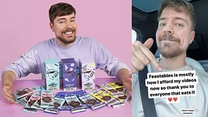 MrBeast claims that most of the money to make his YouTube videos comes from Feastables sales
